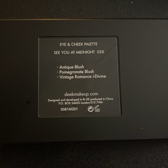 Sleek MakeUP: Eye & Cheek Palette: See You At Midnight (028): Brand New! - Picture 5 of 6